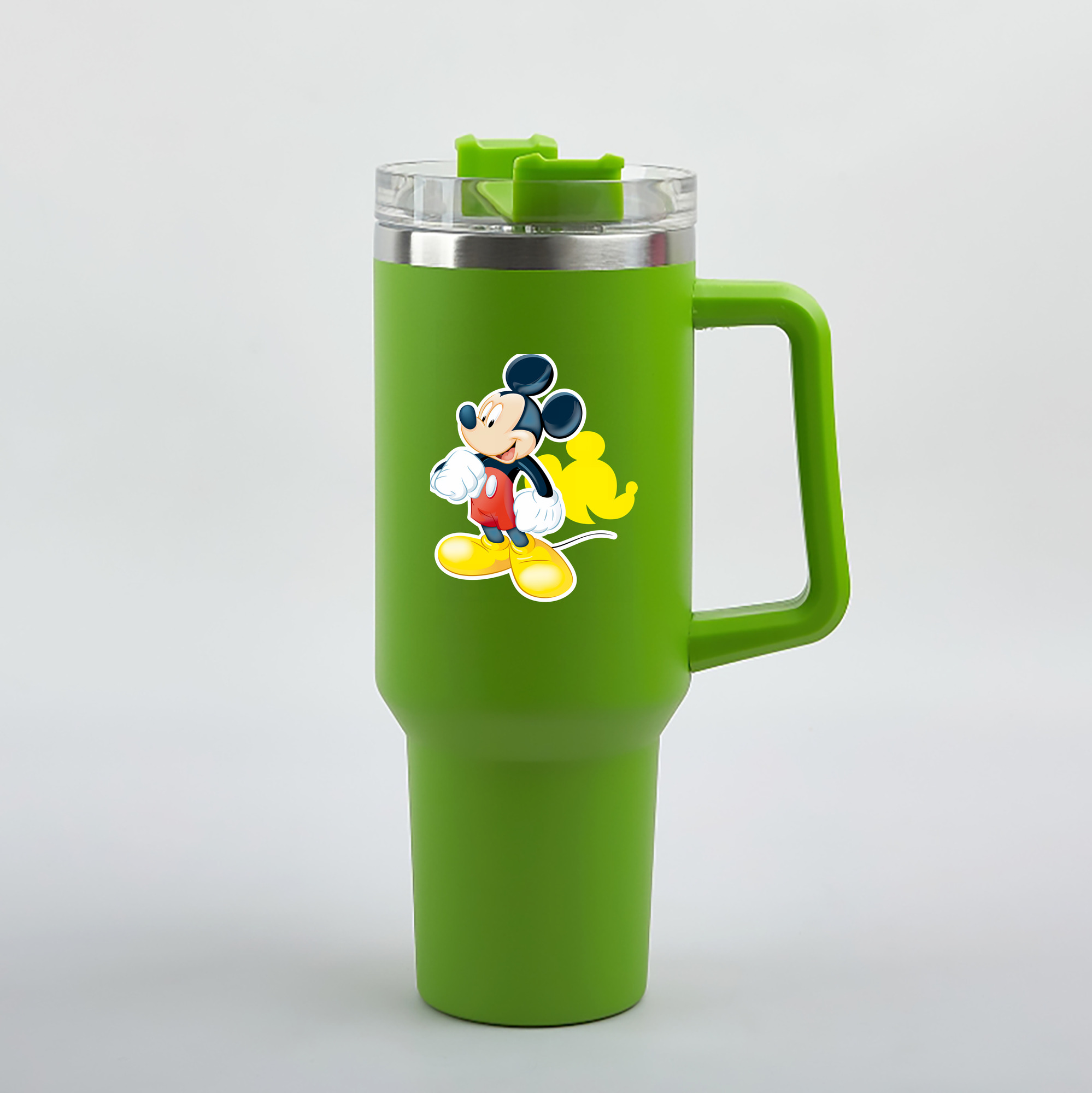 （画像用） ミッキーマウス Mickey Mouse 1200mL車用タンブラー（カラープリント）